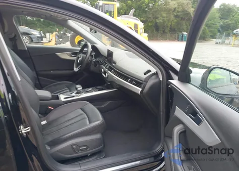 2017 Audi A4 2.0T Premium из США, поврежденный, VIN WAUANAF47HN006377